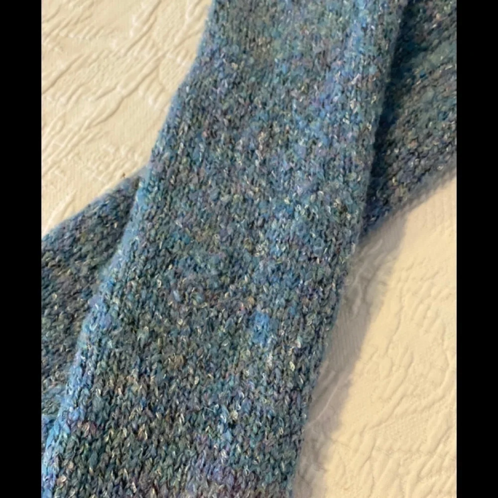 Kids Robins Egg Heathered Blue Gray Leg Warmers​​​​​​​​​​